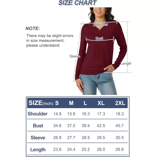 MAGCOMSEN Women's V Neck Sweater 2024 Spring Casual Long Sleeve Tops Knit Lightweight Pullover Sweaters Jumper