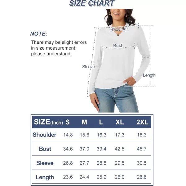 MAGCOMSEN Women's V Neck Sweater 2024 Spring Casual Long Sleeve Tops Knit Lightweight Pullover Sweaters Jumper