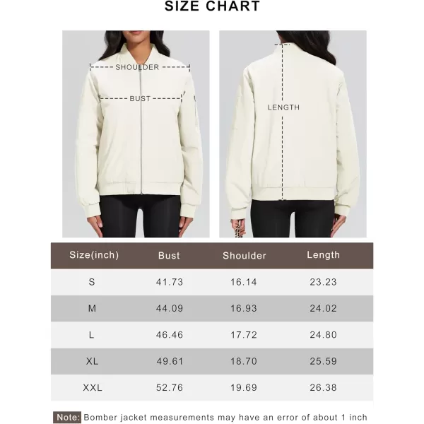 MAGCOMSEN Women's Winter Bomber Jacket Casual Basic Zip Up Padded Coats Water Resistant Long Sleeve Outwear with Pockets