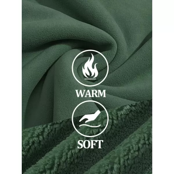 MAGCOMSEN Men's Fluffy Fuzzy Sherpa Fleece Jacket Full Zip Stand Collar 3 Pockets Casual Winter Coats Outwear