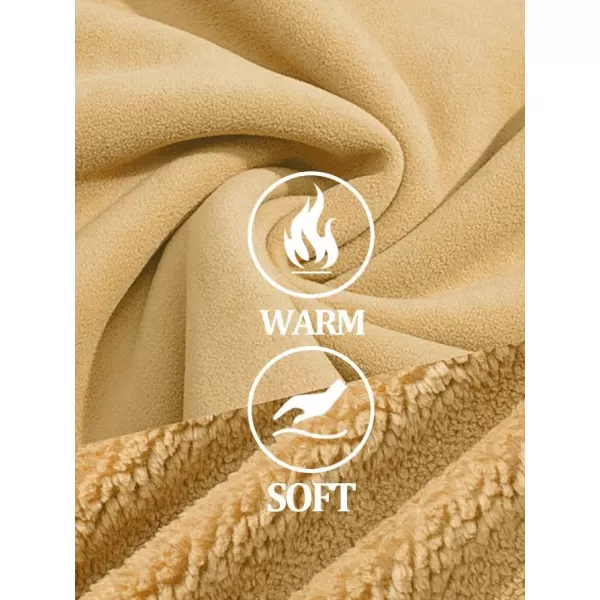 MAGCOMSEN Men's Fluffy Fuzzy Sherpa Fleece Jacket Full Zip Stand Collar 3 Pockets Casual Winter Coats Outwear