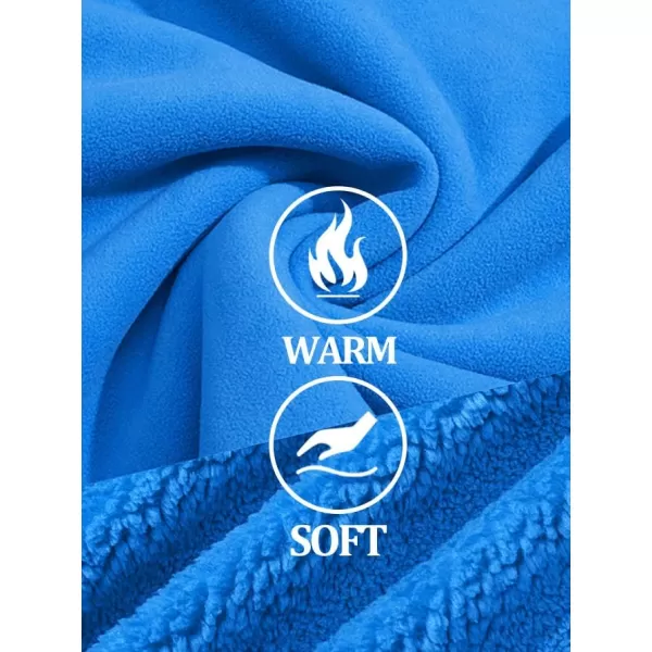 MAGCOMSEN Men's Fluffy Fuzzy Sherpa Fleece Jacket Full Zip Stand Collar 3 Pockets Casual Winter Coats Outwear