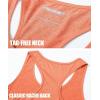 imageMAGCOMSEN Womens Racerback Tank Tops UPF 50 Workout Shirts Quick Dry Sun Protection Sleeveless Tops for Gym YogaDark GreyLight BlueViolet