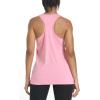 imageMAGCOMSEN Womens Racerback Tank Tops UPF 50 Workout Shirts Quick Dry Sun Protection Sleeveless Tops for Gym YogaDark GreyVioletPink
