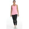 imageMAGCOMSEN Womens Racerback Tank Tops UPF 50 Workout Shirts Quick Dry Sun Protection Sleeveless Tops for Gym YogaDark GreyVioletPink