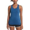 imageMAGCOMSEN Womens Racerback Tank Tops UPF 50 Workout Shirts Quick Dry Sun Protection Sleeveless Tops for Gym YogaMedium Blue
