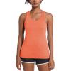 imageMAGCOMSEN Womens Racerback Tank Tops UPF 50 Workout Shirts Quick Dry Sun Protection Sleeveless Tops for Gym YogaOrange