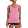 imageMAGCOMSEN Womens Racerback Tank Tops UPF 50 Workout Shirts Quick Dry Sun Protection Sleeveless Tops for Gym YogaPink