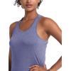 imageMAGCOMSEN Womens Racerback Tank Tops UPF 50 Workout Shirts Quick Dry Sun Protection Sleeveless Tops for Gym YogaViolet