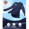 imageMAGCOMSEN Womens Workout Running Long Sleeve Top Athletic Hiking Sun Shirt Active Dry Fit Lightweight T Shirt UPF 80Navy