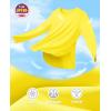 imageMAGCOMSEN Womens Workout Running Long Sleeve Top Athletic Hiking Sun Shirt Active Dry Fit Lightweight T Shirt UPF 80Yellow