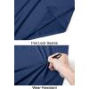 imageMAGCOMSEN Mens 14 Zip Pullover UPF 50 Long Sleeve Sun Protection Sports Shirts Lightweight Athletic Workout ShirtDark Blue