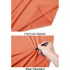 imageMAGCOMSEN Mens 14 Zip Pullover UPF 50 Long Sleeve Sun Protection Sports Shirts Lightweight Athletic Workout ShirtOrange