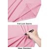 imageMAGCOMSEN Mens 14 Zip Pullover UPF 50 Long Sleeve Sun Protection Sports Shirts Lightweight Athletic Workout ShirtPink