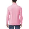 imageMAGCOMSEN Mens 14 Zip Pullover UPF 50 Long Sleeve Sun Protection Sports Shirts Lightweight Athletic Workout ShirtPink