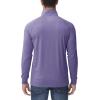 imageMAGCOMSEN Mens 14 Zip Pullover UPF 50 Long Sleeve Sun Protection Sports Shirts Lightweight Athletic Workout ShirtPurple