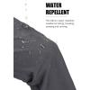 imageMAGCOMSEN Mens Lightweight Hiking Pants Quick Dry Running Pants with Zipper Pockets Open Bottom Sweatpants WorkoutGrey