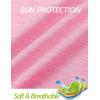 imageMAGCOMSEN Womens 14 Zip Shirts UPF 50 Sun Protection Pullover Long Sleeve Quick Dry Workout Hiking Athletic ShirtsPink
