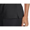 imageMAGCOMSEN Womens Polo Shirts UPF 50 Sun Protection 4 Buttons Casual Work Quick Dry Short Sleeve Collared Golf ShirtBlack