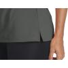 imageMAGCOMSEN Womens Polo Shirts UPF 50 Sun Protection 4 Buttons Casual Work Quick Dry Short Sleeve Collared Golf ShirtDark Grey