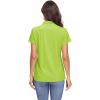 imageMAGCOMSEN Womens Polo Shirts UPF 50 Sun Protection 4 Buttons Casual Work Quick Dry Short Sleeve Collared Golf ShirtF Green