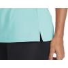 imageMAGCOMSEN Womens Polo Shirts UPF 50 Sun Protection 4 Buttons Casual Work Quick Dry Short Sleeve Collared Golf ShirtLake Blue