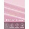 imageMAGCOMSEN Womens UPF 50 Lightweight Athletic Jackets Cropped Zip Up Long Sleeve Running Shirts with Thumb HolesLight Pink