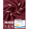 imageMAGCOMSEN Mens Long Sleeve Shirt Quick Dry UPF 50 Sun Protection Lightweight TShirt Athletic Workout Fishing TeeWine Red