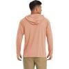 imageMAGCOMSEN Mens Hooded UPF 50 Sun Protection T Shirts Long Sleeve Athletic Fishing Shirts Rash GuardsApricot