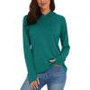 imageMAGCOMSEN Womens Hoodie Shirts UPF 50 UV Protection Long Sleeve Sun Shirt Fishing Hiking Athletic Shirts with Thumb HoleEmerald Green