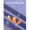 imageMAGCOMSEN Womens Hoodie Shirts UPF 50 UV Protection Long Sleeve Sun Shirt Fishing Hiking Athletic Shirts with Thumb HoleLight Purple