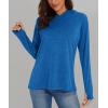 imageMAGCOMSEN Womens Hoodie Shirts UPF 50 UV Protection Long Sleeve Sun Shirt Fishing Hiking Athletic Shirts with Thumb HoleMedium Blue