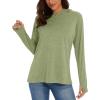 imageMAGCOMSEN Womens Hoodie Shirts UPF 50 UV Protection Long Sleeve Sun Shirt Fishing Hiking Athletic Shirts with Thumb HoleWheat Green