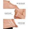 imageMAGCOMSEN Mens Long Sleeve Shirts UPF 50 UV Sun Protection Athletic Shirts for Hiking Running Workout Rash GuardApricot