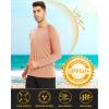 imageMAGCOMSEN Mens Long Sleeve Shirts UPF 50 UV Sun Protection Athletic Shirts for Hiking Running Workout Rash GuardApricot