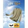 imageMAGCOMSEN Mens Long Sleeve Shirts UPF 50 UV Sun Protection Athletic Shirts for Hiking Running Workout Rash GuardDull Cyan