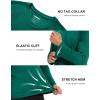 imageMAGCOMSEN Mens Long Sleeve Shirts UPF 50 UV Sun Protection Athletic Shirts for Hiking Running Workout Rash GuardEmerald Green