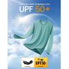 imageMAGCOMSEN Mens Long Sleeve Shirts UPF 50 UV Sun Protection Athletic Shirts for Hiking Running Workout Rash GuardGrey Green