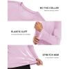 imageMAGCOMSEN Mens Long Sleeve Shirts UPF 50 UV Sun Protection Athletic Shirts for Hiking Running Workout Rash GuardLight Pink
