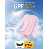 imageMAGCOMSEN Mens Long Sleeve Shirts UPF 50 UV Sun Protection Athletic Shirts for Hiking Running Workout Rash GuardLight Pink
