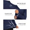 imageMAGCOMSEN Mens Long Sleeve Shirts UPF 50 UV Sun Protection Athletic Shirts for Hiking Running Workout Rash GuardNavy