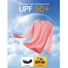 imageMAGCOMSEN Mens Long Sleeve Shirts UPF 50 UV Sun Protection Athletic Shirts for Hiking Running Workout Rash GuardWatermelon Red