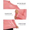 imageMAGCOMSEN Mens Long Sleeve Shirts UPF 50 UV Sun Protection Athletic Shirts for Hiking Running Workout Rash GuardWatermelon Red