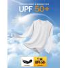 imageMAGCOMSEN Mens Long Sleeve Shirts UPF 50 UV Sun Protection Athletic Shirts for Hiking Running Workout Rash GuardWhite