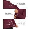 imageMAGCOMSEN Mens Long Sleeve Shirts UPF 50 UV Sun Protection Athletic Shirts for Hiking Running Workout Rash GuardWine