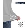 imageMAGCOMSEN Mens Quarter Zip Pullover Long Sleeve Sweatshirts Fleece Lined Golf Pullover Thermal Gym Workout TopsLight Grey