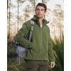 imageMAGCOMSEN Mens Military Tactical Jacket Warm Fleece Hoodies Sport Outdoor Winter Coats WindbreakerArmy Green
