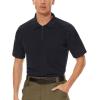 imageMAGCOMSEN Mens Tactical Military Shirts 14 Zip Short Sleeve Slim Fit Camo ShirtBlack
