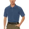 imageMAGCOMSEN Mens Tactical Military Shirts 14 Zip Short Sleeve Slim Fit Camo ShirtBlue Grey