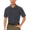 imageMAGCOMSEN Mens Tactical Military Shirts 14 Zip Short Sleeve Slim Fit Camo ShirtGrey